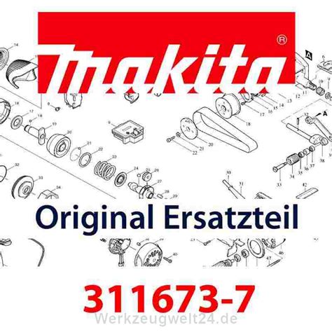 Makita Spannplatte - Original Ersatzteil 311673-7