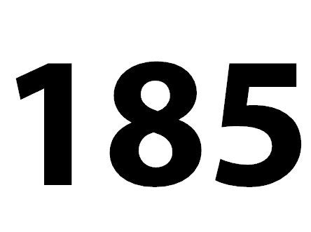 Zahl 185
