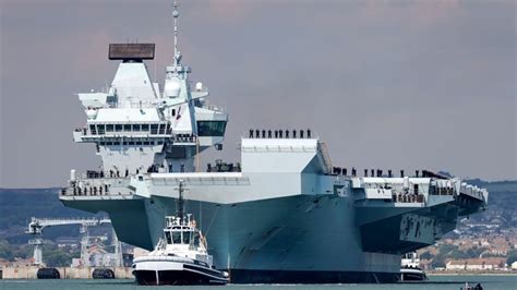 嘤国海军“威尔士亲王”号航母完成海试返回……|航母|“威尔士亲王”号_新浪新闻