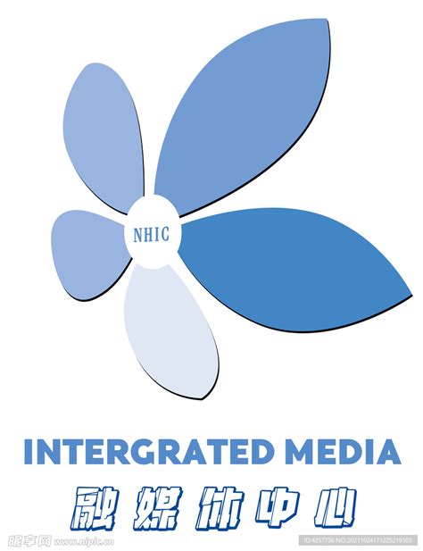 融媒体中心logo标志设计图__企业LOGO标志_标志图标_设计图库_昵图网nipic.com