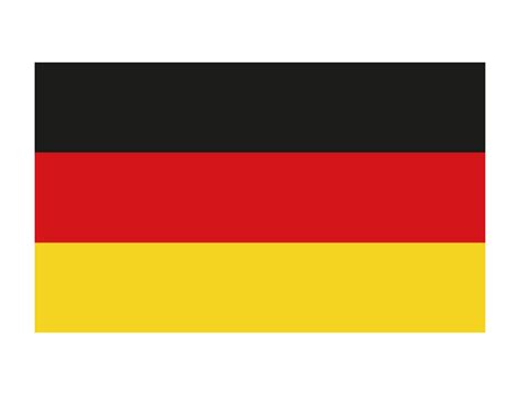 德国国旗矢量图 - 设计之家
