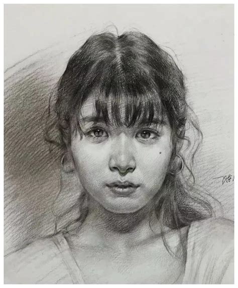 非主流帅哥素描头像女孩