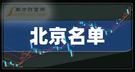 北京上市公司有多少家,名单一览(2023年08月25日) - 南方财富网