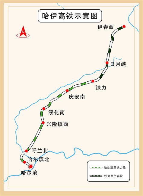 东北三省高铁线路图,东北高铁线路图,哈佳高铁_大山谷图库