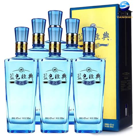 42°度洋河蓝色经典邃之蓝500ml（6瓶装）【价格 品牌 图片 评论】-酒仙网