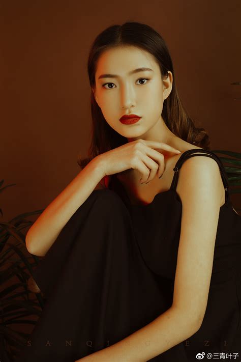 模特安然图片