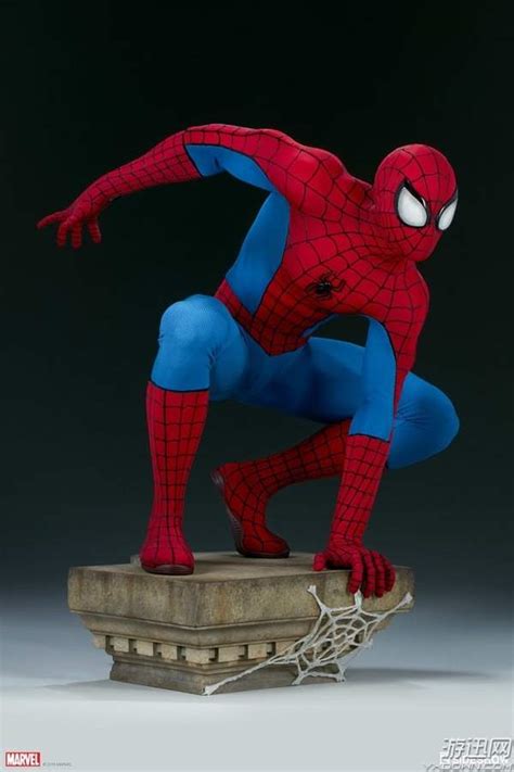 蜘蛛侠1/2雕塑公布 经典蹲姿造型，细节精致充满灵气_八卦趣闻 ...