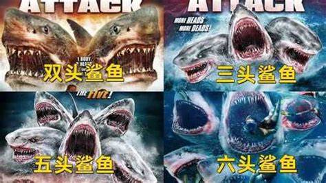 盘点电影中的6条变异鲨鱼，饥饿鲨大口吃拉面，八爪章鲨大战风神翼龙 #电影种草指南大赛#