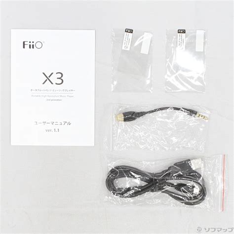【中古】Fiio X3 microSD チタン FIIOX32NDGENERATION [2133027141307] - リコレ ...