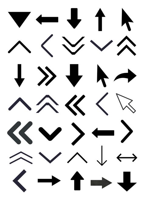箭头符号图片素材免费下载 - 觅知网