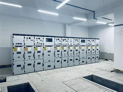 550开关柜学校配电房案例 - 江苏中盟电气设备有限公司