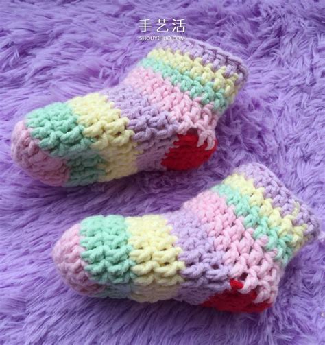 婴儿袜子编织手工织法-百度经验