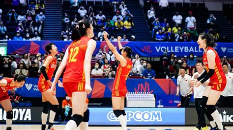 2023世界女排联赛VNL 中国3-2巴西【第1局 第2局】