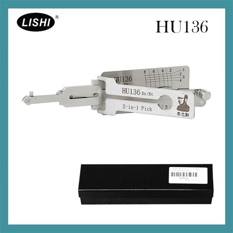 LISHI 2 IN 1 HU101(10) V.3 Auto Lock Picks and Decoder Locksmith Tools