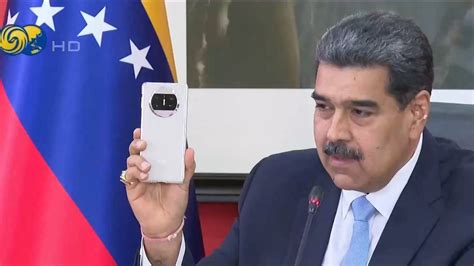 委内瑞拉总统马杜罗记者会展示华为手机：是我用过最安全的手机_凤凰网视频_凤凰网
