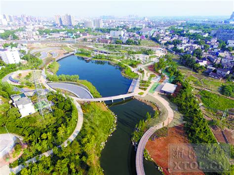 雨水可在城市中自由迁移 湘潭百亩湖“海绵公园”基本完工 - 市州精选 - 湖南在线 - 华声在线