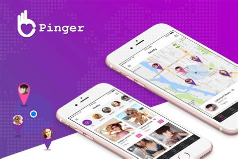 约会 APP UI 套件 Pinger – Dating UI Kit – 设计小咖