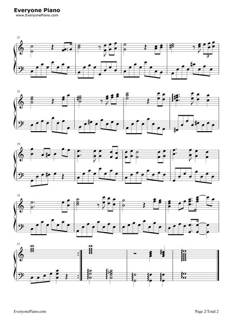 星空叙事曲-雷欧奥特曼插曲五线谱预览2-钢琴谱文件（五线谱、双手简谱、数字谱、Midi、PDF）免费下载