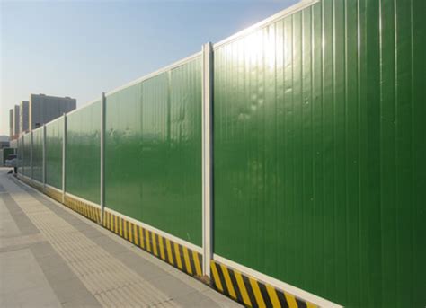 建筑工地施工彩钢板围挡 星会明 压型钢板高强度环保挡板