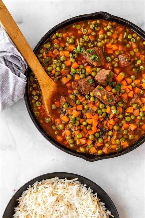 Bazella - Every Little Crumb Middle Eastern Pea Stew- Every Little Crumb