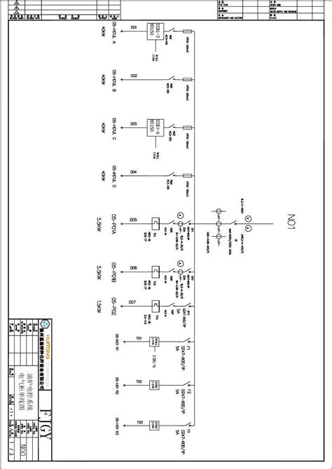 常用电气控制原理CAD图[通用图]