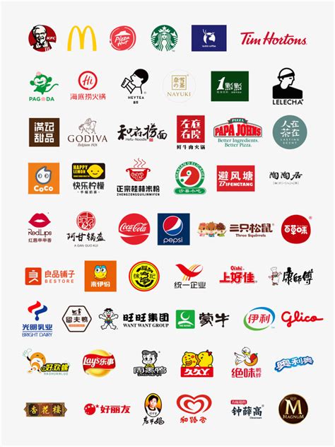 食品行业知名品牌标志设计欣赏-我要自学网