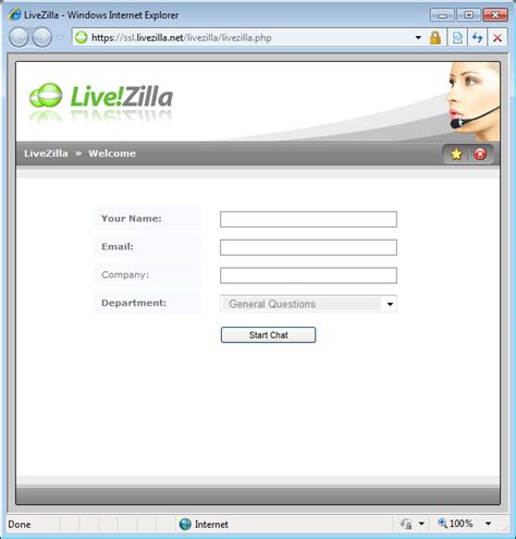 LiveZilla - Program Screenshots
