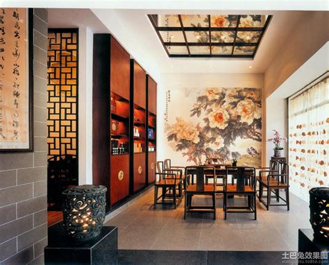 书房十茶室中式设计图的古典特点v书房 - 设计之家