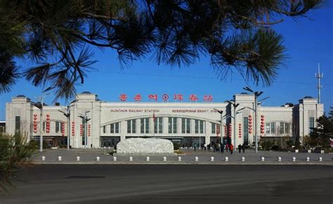 珲春高铁站-VR全景城市