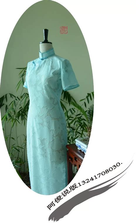 中国风改良版旗袍 | 效果图 +裁剪图-服装设计-服装设计教程-CFW服装设计