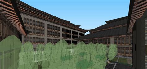 荆州项目3dmax 模型下载-光辉城市
