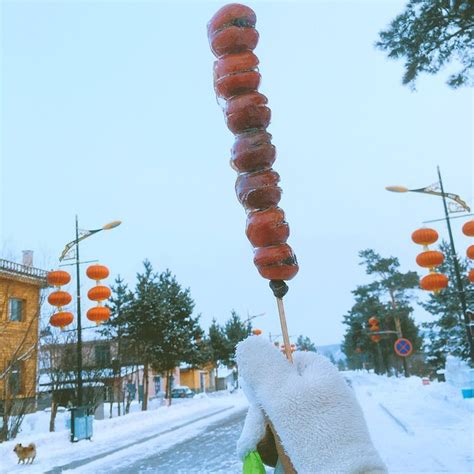 蓝莓糖葫芦,橘子糖葫芦,糯米糖葫芦_大山谷图库