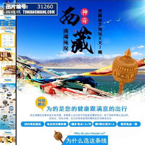林芝桃花旅游海报模板下载 (编号：61947)_其他_旅游景点_图旺旺在线制图软件www.tuwangwang.com