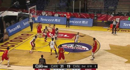 中国男篮不敌加拿大：遭遇奥运落选赛首败，胡明轩24分_赛事聚焦_体育频道