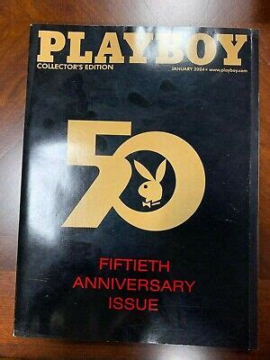Playboy Magazine January 2004 50th Anniversary Issue Collector Edition ...