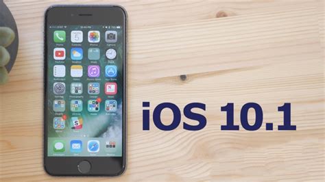 iOS 10.1 Yayınlandı