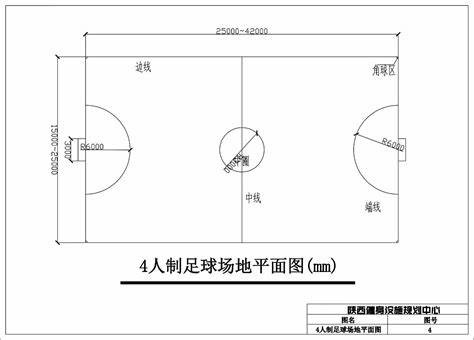 足球场标准规格照片(足球场尺寸对照表)