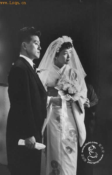 50年代的日本婚礼_历史千年