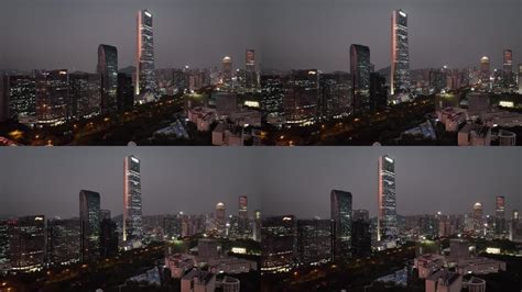 武汉城市建筑夕阳建筑楚河汉街航拍摄影图配图高清摄影大图-千库网