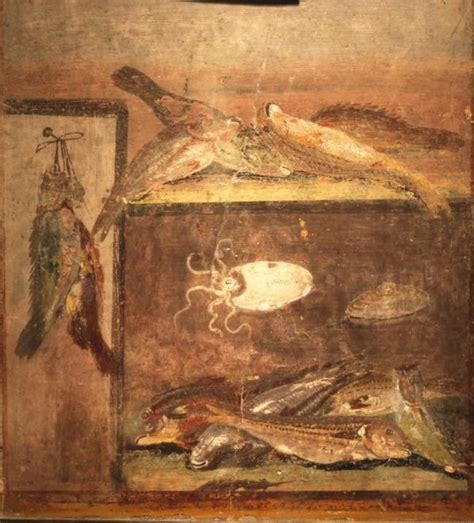 公元一世纪庞贝古城湿壁画|纯艺术|绘画|芝兰之芳_原创作品-站酷(ZCOOL)