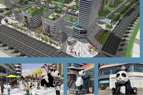 [四川]成都新中式风格商业街概念方案设计-商业建筑-筑龙建筑设计论坛