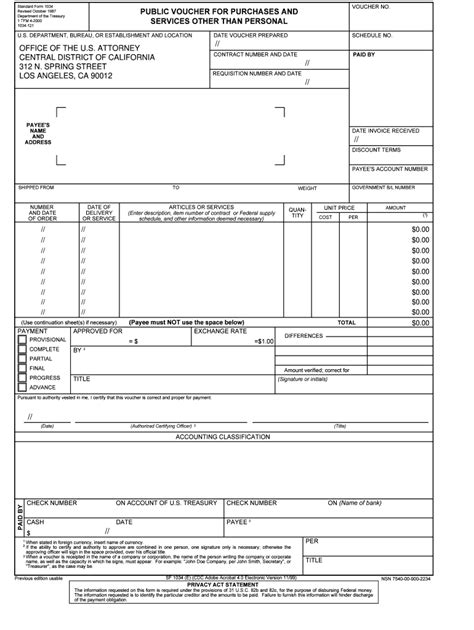 Standard Form 1034 HHS Gov - Fill Out and Sign Printable PDF Template ...