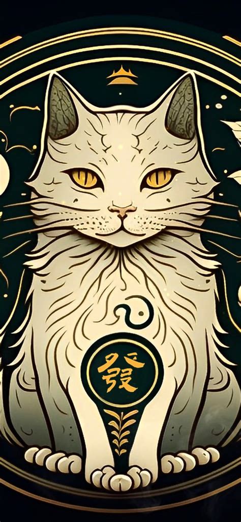 发财富贵猫图片