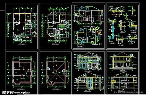 某豪华商场全套设计CAD图纸_商业建筑_土木在线
