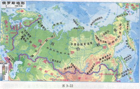 俄罗斯地图全图图片