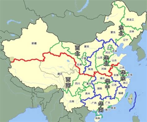 北方地图图片