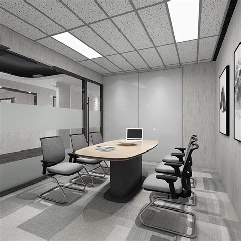 科技大厦办公室装修案例|空间|家装设计|川豪装饰装修设计 - 原创作品 - 站酷 (ZCOOL)