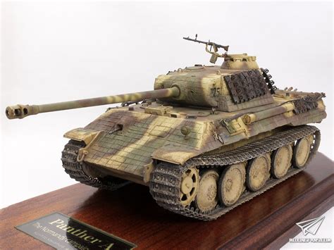 【三花 2134】1/35 豹式坦克G初期型附防磁装甲素组评测(6)_静态模型爱好者--致力于打造最全的模型评测网站