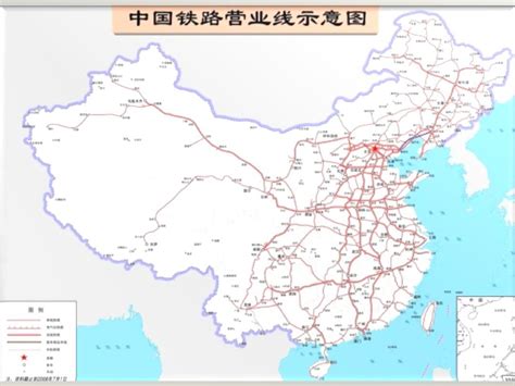 全国铁路图图片