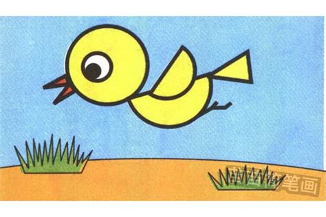 手绘小鸟怎么画，手绘画小鸟的画法步骤教程-黄鹤楼动漫动画视频设计制作公司